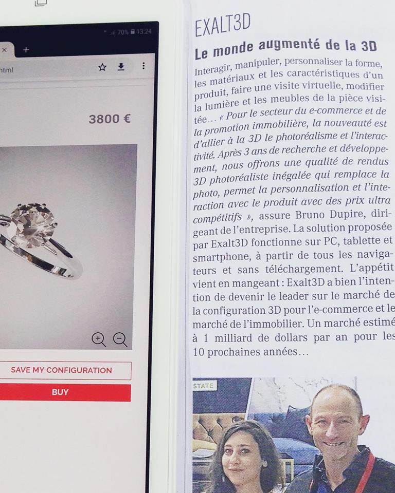 TeamExalt3D's tweet photo. #TechShow2019 réussi ! Merci pour cet événement et ce bel article "Le monde augmenté de la 3D" @laprovence @InvestInAix @AMFrenchTech @Pepinieres_Aix https://t.co/mXiBYD8Wq0