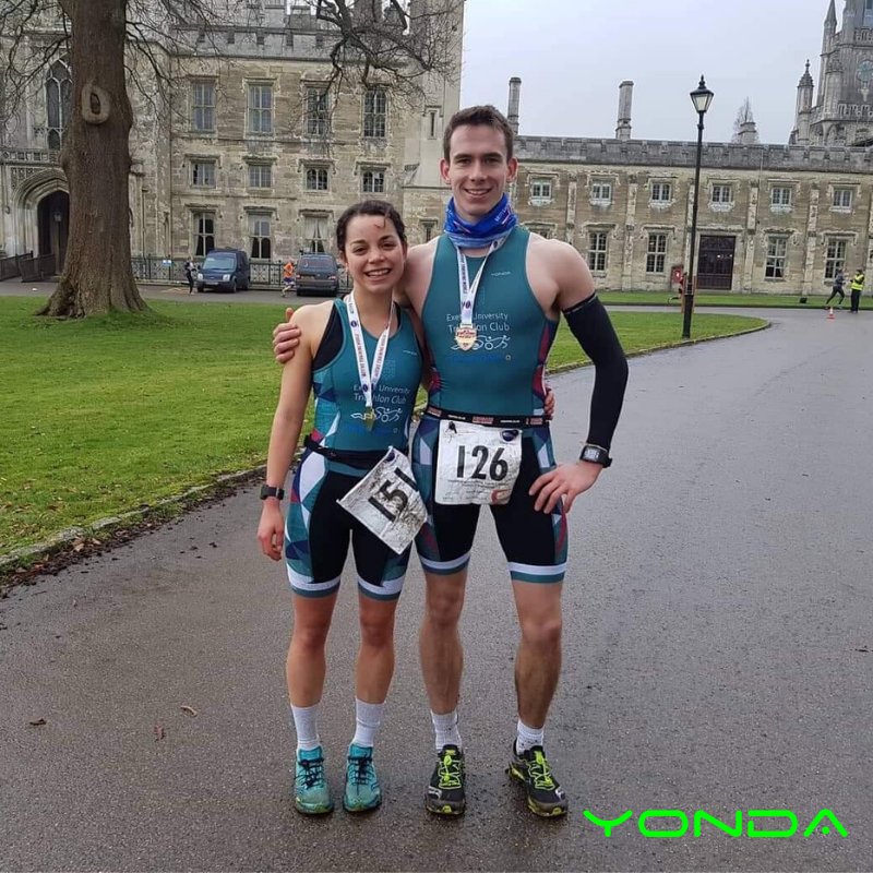 Jack Keast won his age category at the #NationalDuathlonChampionships &amp; Hannah Mattinson also did extraordinarily well with 5th! They said “The Tri Suits have been very popular! Super individual and out there! Love it!!” 
#duathlon #triathlon #customkit #exeter #exetertriclub