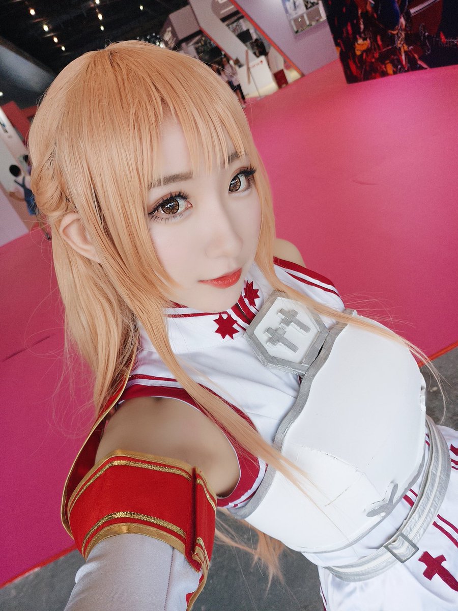 UUyouuoy's tweet photo. Asuna 亚丝娜：尤幽
#Cosplay #coser #cos #SwordArtOnline https://t.co/HoJ9Gi2EHO