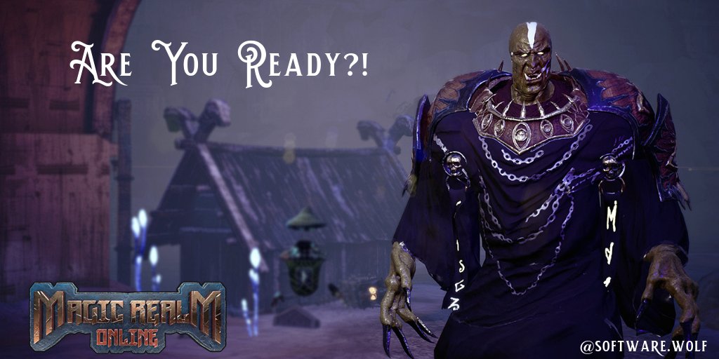 MagicRealmO's tweet photo. Do you #guys have what it takes to take down #army of undead #orcs ??? If you do, be sure to take down this guy #first, he is responsible for reviving the ones you #killed! #orc #orcwarlock
#softwarewolf #magicrealmonline #magicrealmonlinevr #indieame #indiegamedev #vr #game https://t.co/jg1cL1Ouqe