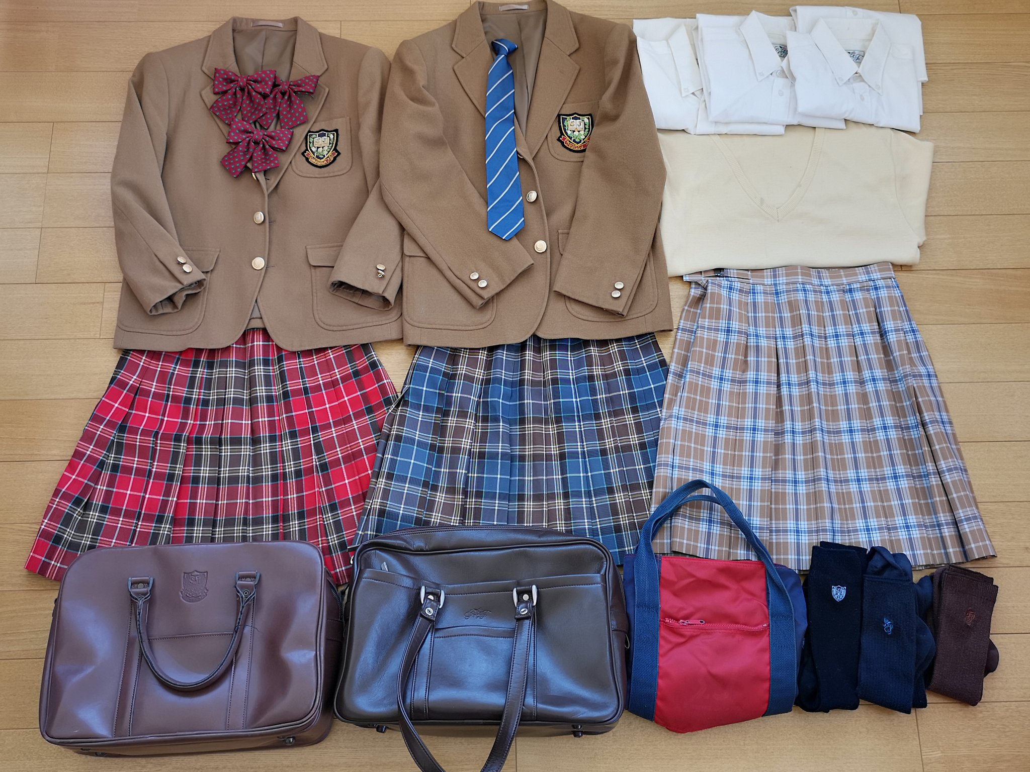 レプリカ】品川女子学院中等部 制服5点セット