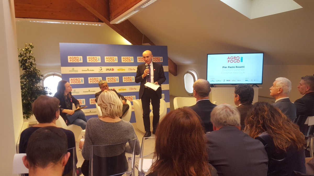 GiovanniBucchi's tweet photo. Le eccellenze dell'agroalimentare italiano uniscono le forze per creare un acceleratore di start-up. Con Agrofood BIC nasce la filiera dell'innovazione aperta.
#agrofoodbic 
Tra i partner @Granarolo #ConserveItalia @valfrutta @PassioneCirio @camst_gruppo #Eurovo #IMA https://t.co/X5w8cqvlNF
