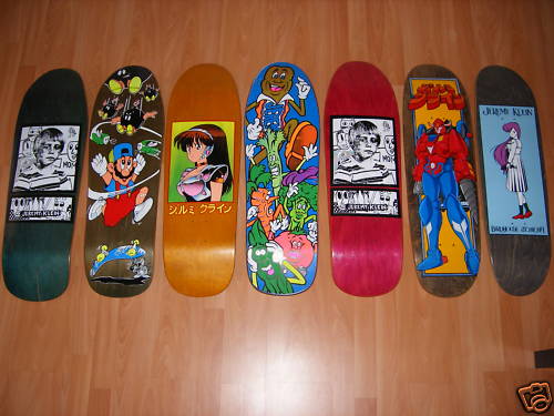 ポンコシ人間 90年代 ワールドインダストリー時代のデッキ 昔から美少女アニメ好き