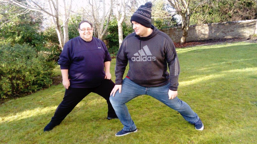 BBCRadioScot's tweet photo. After all the hard work from @BigProducerPhil + #FitIn5 volunteers @mrtomurie w/ wingman @RossStewartPT talk rewards today at 13.30. Plus a #fakeaway from Carla &amp; @gillyrussy https://t.co/TkkreMbRtQ