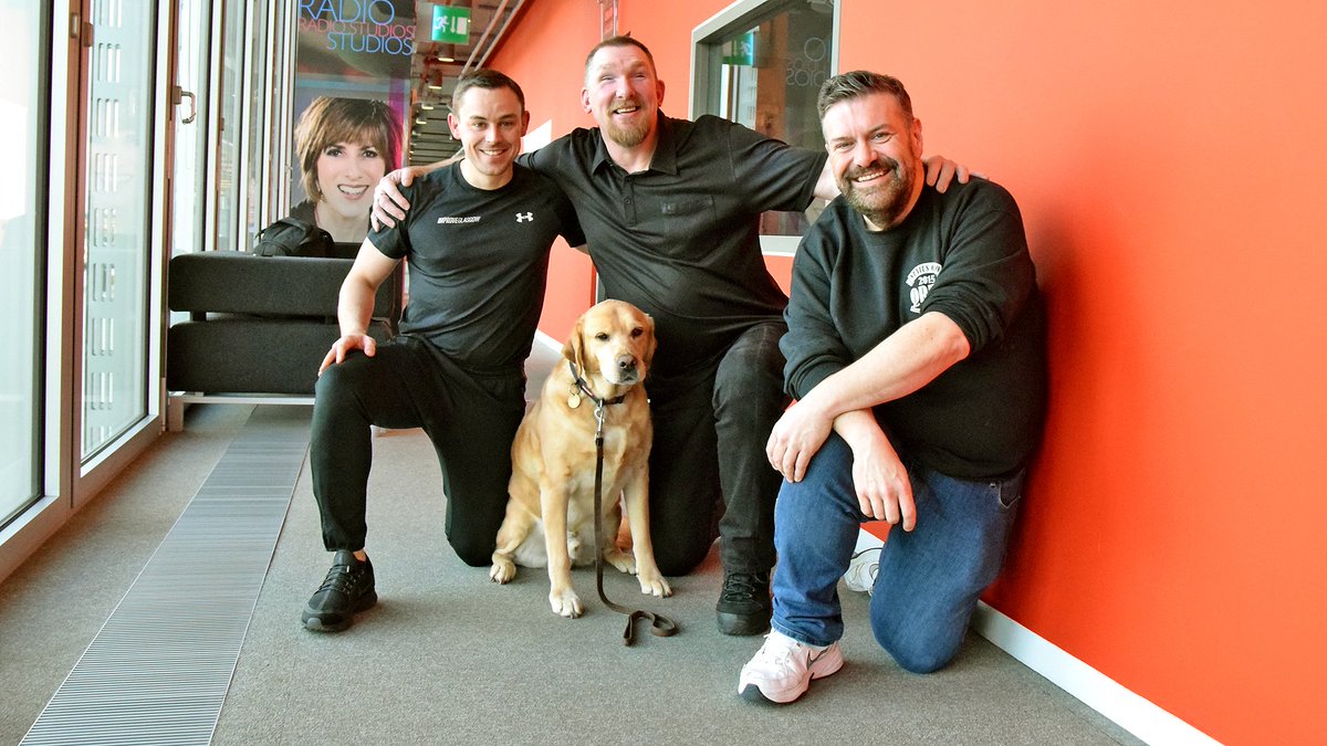 BBCRadioScot's tweet photo. After all the hard work from @BigProducerPhil + #FitIn5 volunteers @mrtomurie w/ wingman @RossStewartPT talk rewards today at 13.30. Plus a #fakeaway from Carla &amp; @gillyrussy https://t.co/TkkreMbRtQ