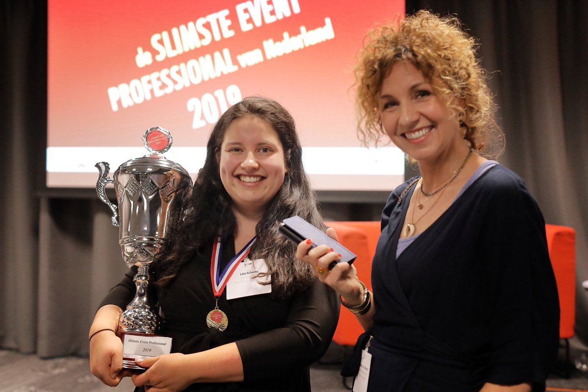 Winnaar Slimste Event Professional van Nederland 2019: Liza Scholte van Vereniging Hendrick de Keyser, lid van Platform Cultuur Locaties! Gefeliciteerd! zurl.co/ewAE