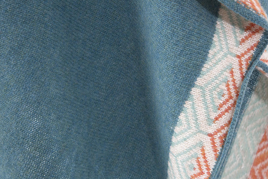 It’s all in the detail… here’s a look at the detailing of my Tweed Wave Poncho. This is one of my most highly sought-after pieces in the winter, but the colours are also so lovely for spring/summer too. 
#fashion #knitwear #knitlove #detail #knitwear #madebeautiful