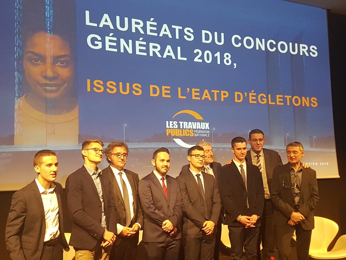 FNTP_info's tweet photo. Au #BacProTP pour sa première participation #Egletons occupe 5 des 6 premières places au concours général. Félicitations à nos jeunes ! 🏆 https://t.co/ZI3fjgx1ss