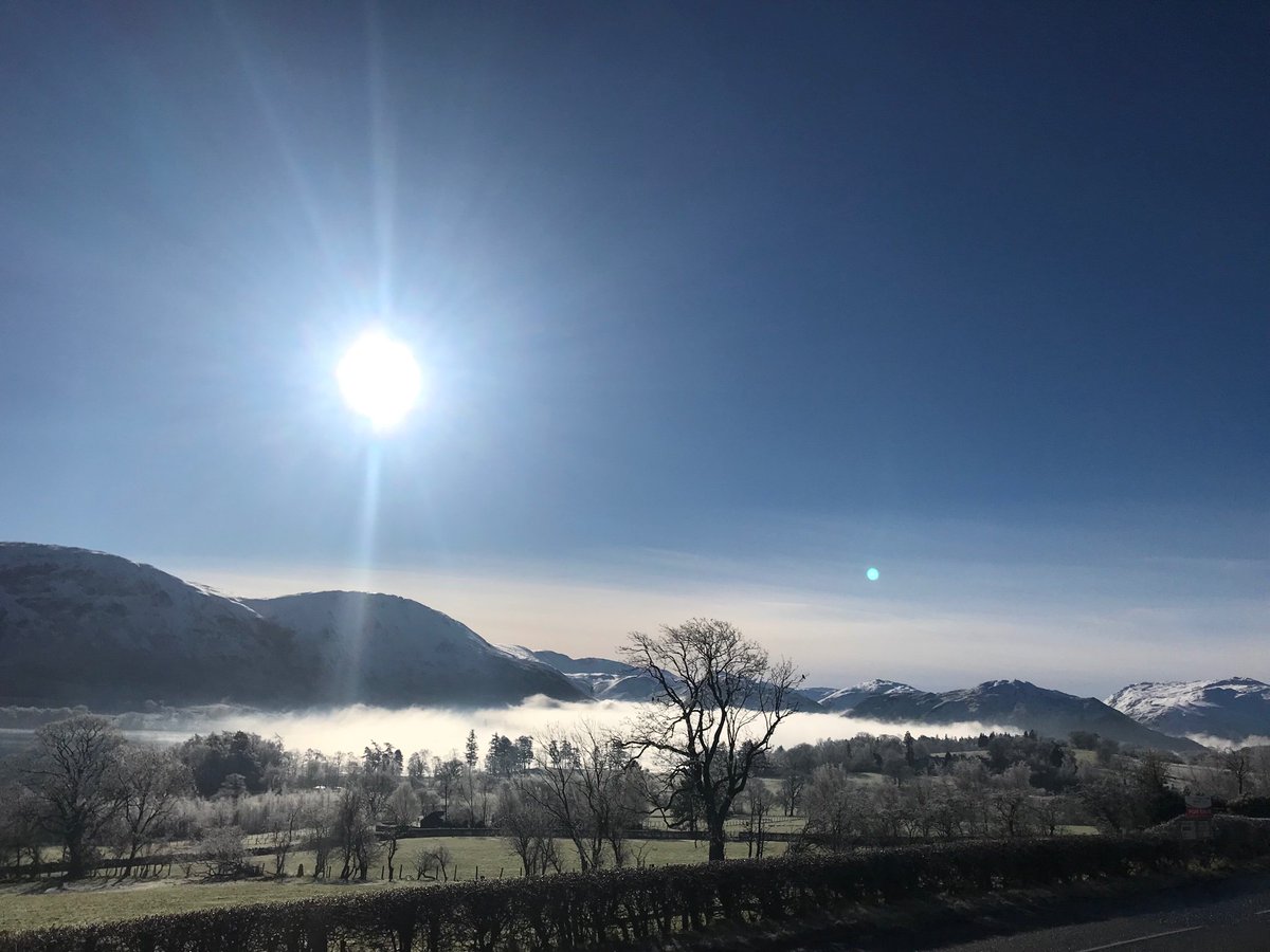 Absolutely gorgeous views this morning here at the Brack, no filters needed on these at all. 🏔📸
#LakeDistrict #ullswater
#gorgeousviews