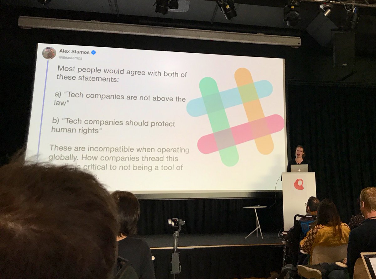 RedRoxProjects's tweet image. A really nice example of issues around "access" trade offs in technology - raised by  @rstephensme at #MonkiGras 👩🏻‍💻✨ is it fair for communities outside a legal territory to be impacted by laws that don't apply to them? This indirectly happens in a lot of platforms we exist on ✨