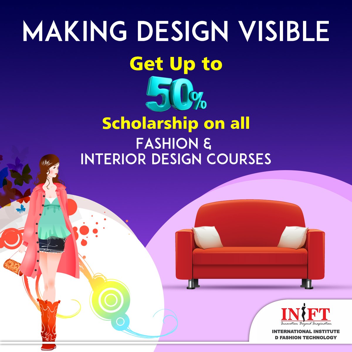 IniftKolkata's tweet photo. 👉Get Your Professional Fashion &amp; Interior Design Training From INIFT.🎊🎊
✈️Grab the opportunity to fly abroad for 1-week Internship and get trained by International Mentor
Apply-Enroll Now-https://t.co/bljg6Li38B
#fashion #fashiondesign #fashiondesigner 
#interior https://t.co/PNl8DhBBYX