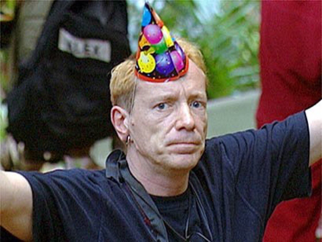 Happy Birthday to John Lydon 63 today 