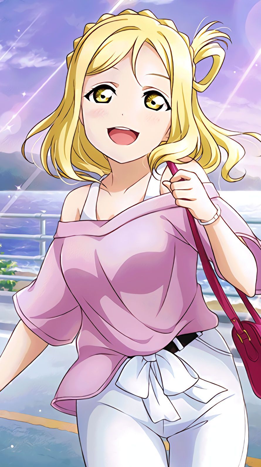 ただの小原茉莉ちゃん推し ごめんなさい 書き忘れてました T T 今日でaqoursの３回目のセンターを決める総選挙が終わりました １年生の首位争いだったんでセンターは１年生だと思いますが 小原鞠莉ちゃんがセンターに選ばれなくても僕の中では永遠の