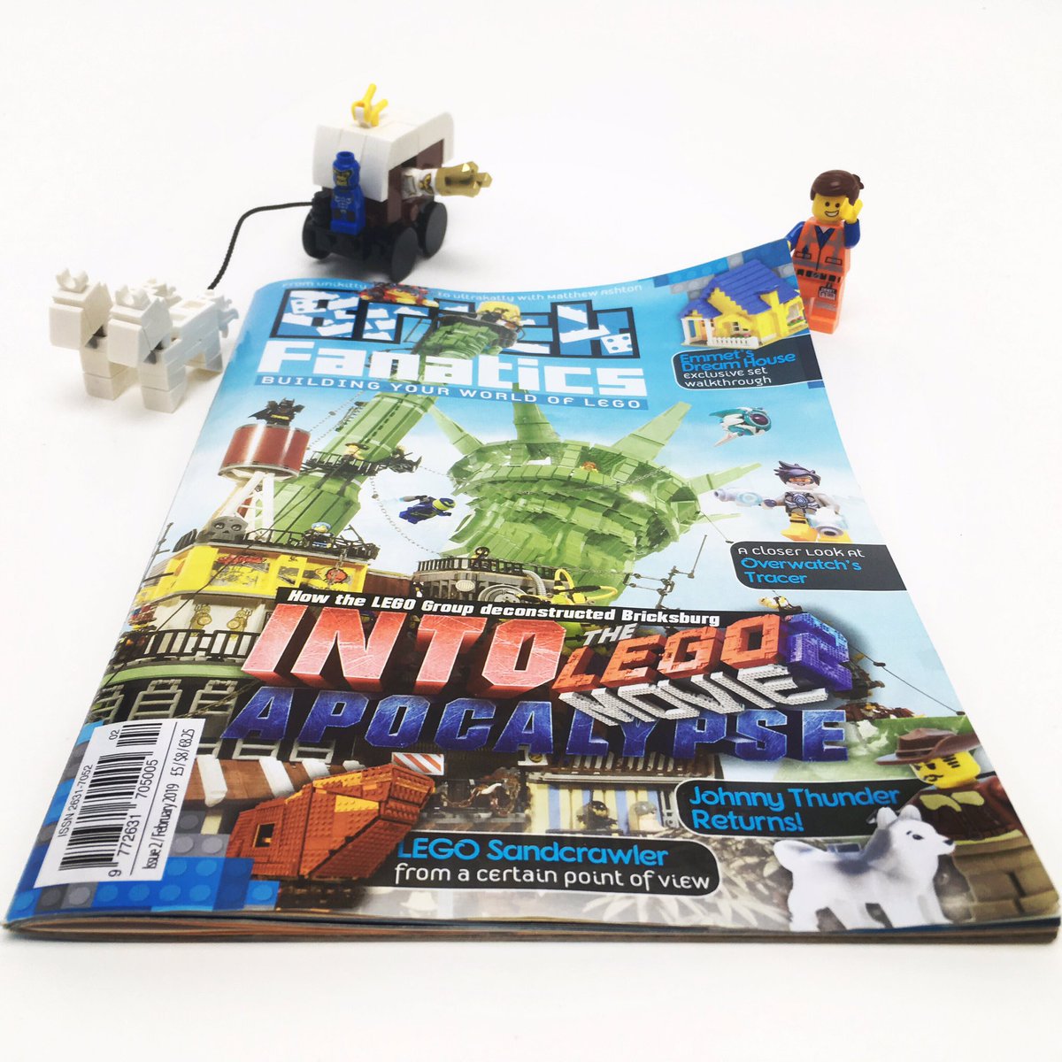 Reviewed vol2 of the <a href="/brickfanatics/">Brick Fanatics</a> magazine last stream. It's even better than the first one.

Love the in depth Lego Movie 2  article and the #lego minibuild.
