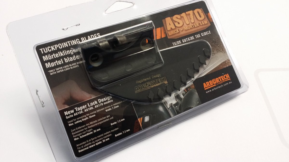 The Tuckpointing Blades are back! For all your #brick &amp; #mortar jobs, visit allsaw-online.com