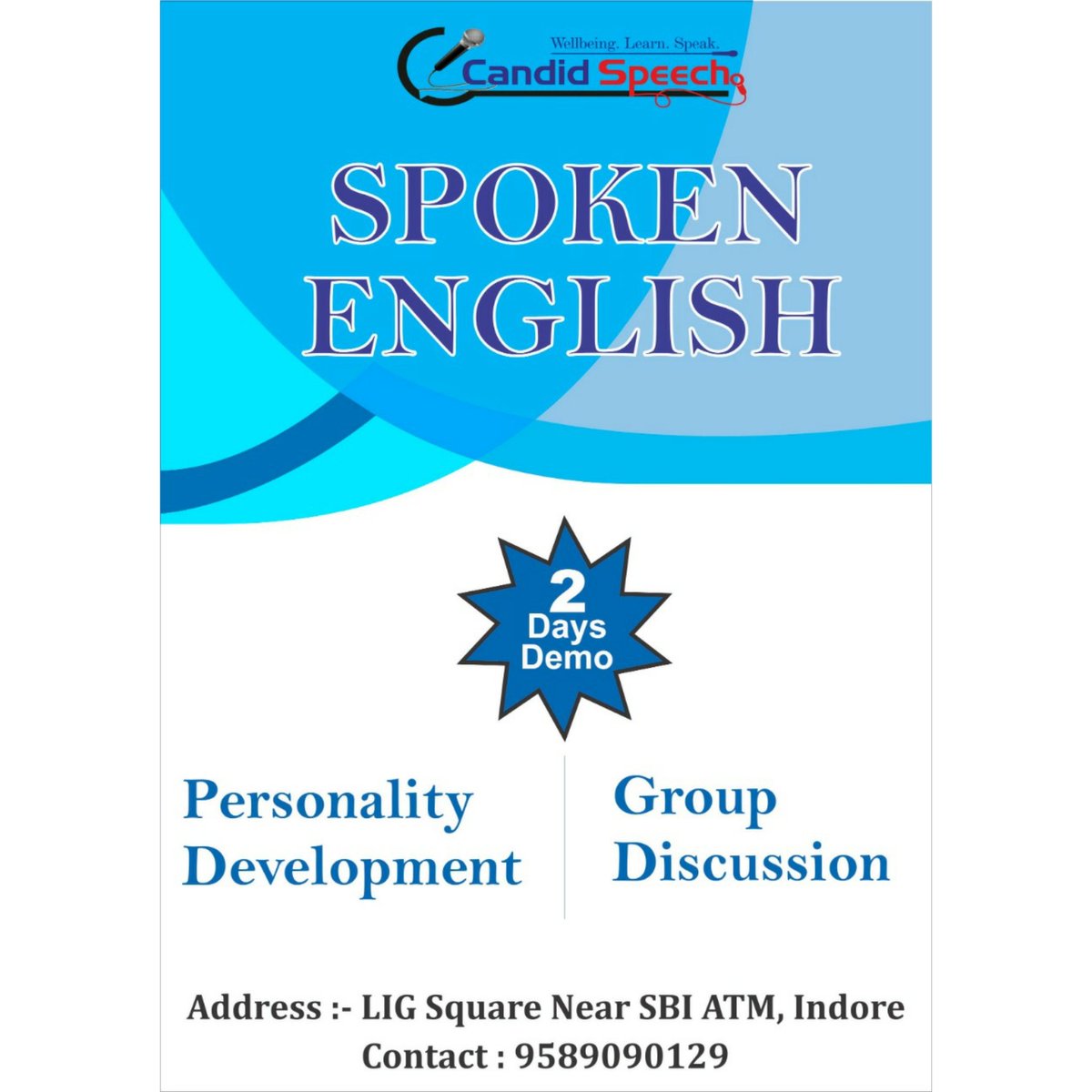 SpeechCandid's tweet photo. Learn Spoken English. #Candidseech #indore #spokenclass https://t.co/PSADwFtFla