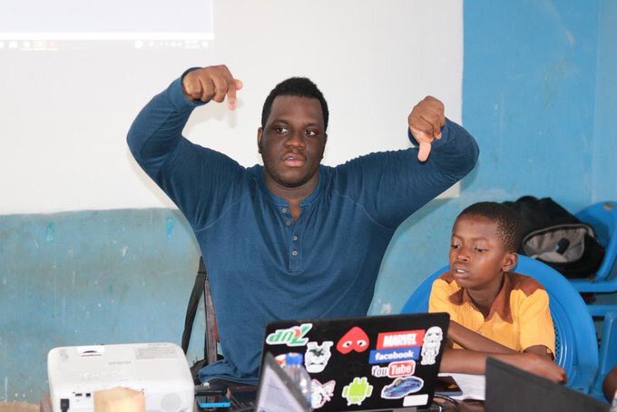 Sir_BrianAO's tweet image. Day 4 here at Subri. Kids learnt how to add and create CSS file and style their webpages. @iSpaceGh @godwinmensah128 @fafapomaney @mngyenfi @akyherb @jkeyison #ispaceoutreach #phoenixkidstraining #codeschool #subriyouthict #100DaysOfCode