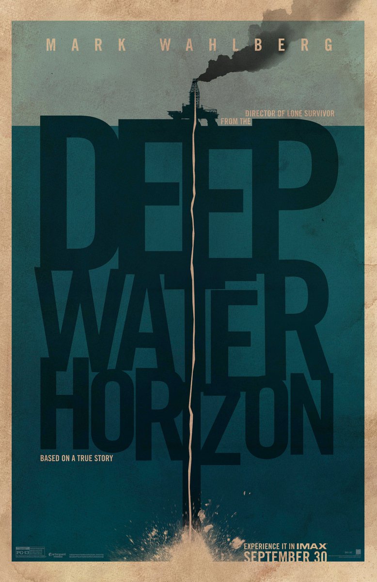 Loving these alternative posters for Deepwater Horizon: