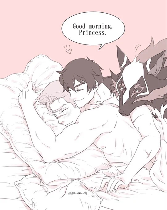 キスシロ夫婦は毎朝こんなかもしれないYO!
#Sheith 