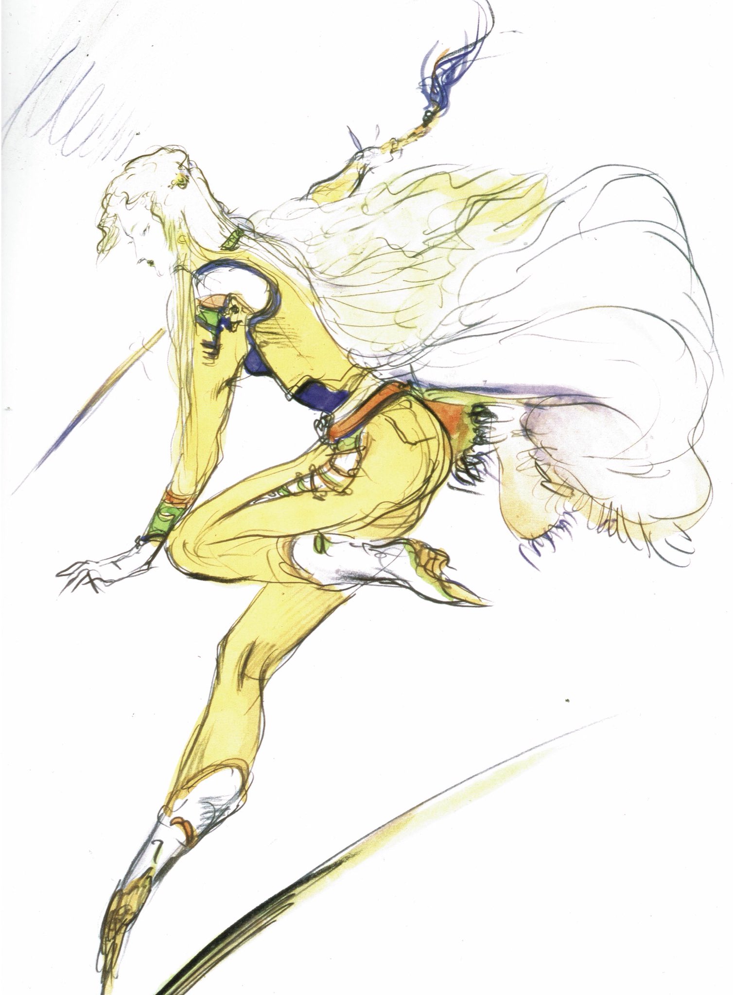 Yoshitaka Amano - Celes Chere - Final Fantasy VI | Final fantasy ...