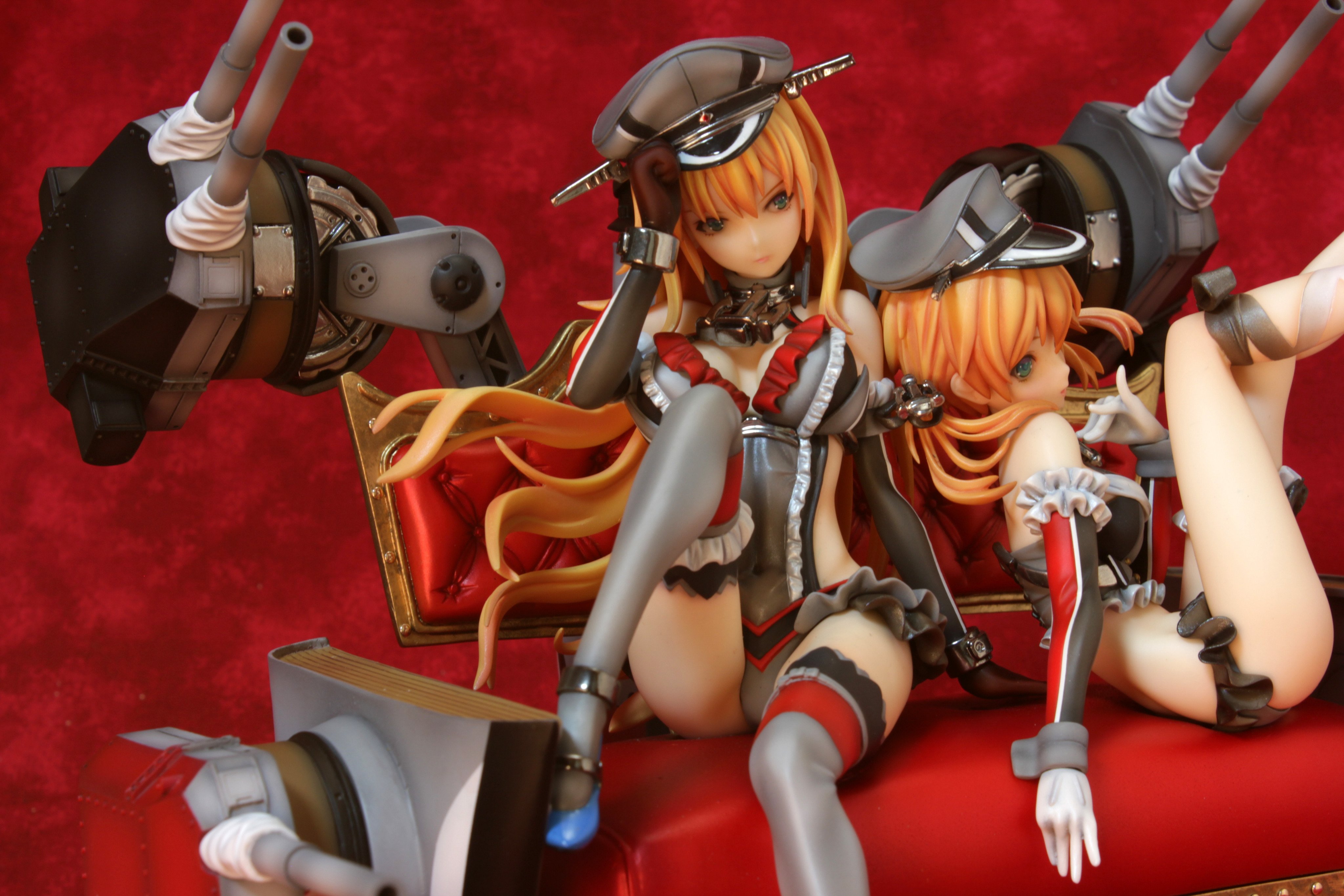 艦これ プリンツ&ビスマルク ガレージキット 苺MilkTeaディッチカメレオン 艦これ プリンツ&ビスマルク ガレージキット 苺MilkTeaディッチ