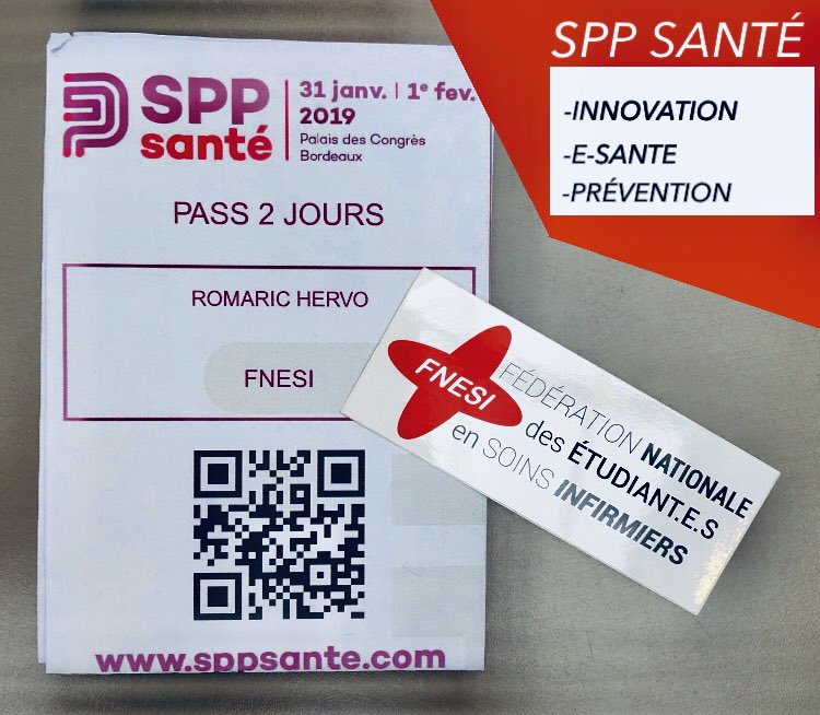 📍<a href="/La_FNESI/">FNESI</a> est présente à Bordeaux lors du Salon <a href="/SPPSante/">SPPSanté</a> à Bordeaux 📅

Moment d’échanges sur plusieurs thématiques avec les grands acteurs de la santé 🤙🏼 sur la prévention, l’innovation et la e-santé autour d’un ☕️ café 

#ESI #FNESI #santé