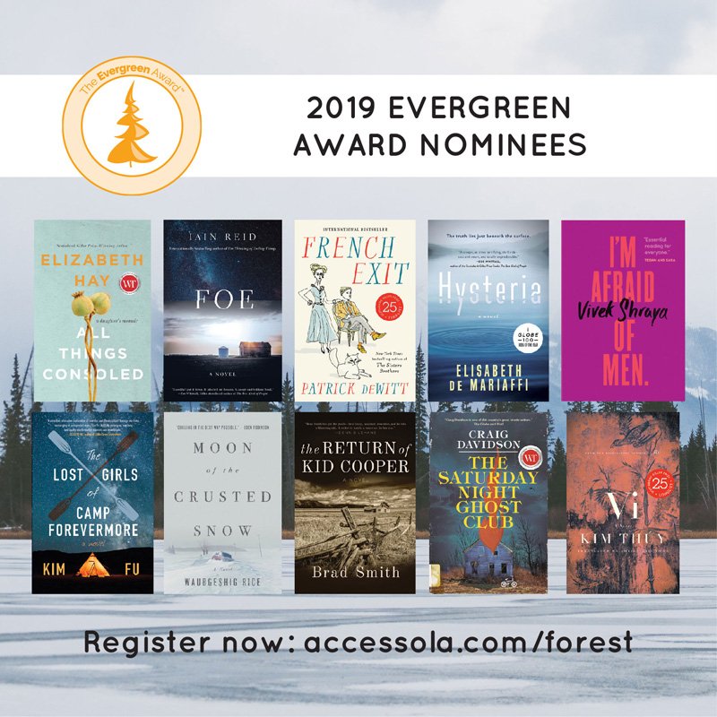 ForestofReading's tweet photo. Congrats to the 2019 Evergreen Award Nominees! https://t.co/5ogrjns8lA #IReadCanadian #ForestofReading @ONLibraryAssoc https://t.co/U6fSuti9cf