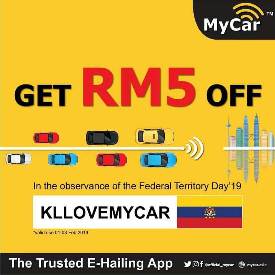 InfoMycar's tweet image. Selamat menyambut Hari Wilayah Persekutuan 2019 kepada semua warga Wilayah Persekutuan dan juga yang bekerja di di ibu kota. 

PROMO RM5 : KLLOVEMYCAR

*tertakluk terma &amp;amp; syarat

#mycar #mycarmalaysia #localapps #gogomycar #hariwilayahpersekutuan2019

Kredit to MyCar