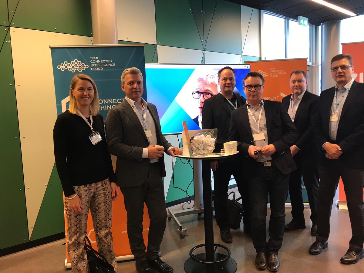 AmyLockley3's tweet photo. What a crowd @EnfoGroup #integrationdays . @TIBCO are all set and ready to go on the booth. Come by and visit @kajcovski presentation this afternoon in Breakout Session 4 at 4.15 on Messaging Middleware &amp; Cloud. We look forward to seeing you there. https://t.co/UajOxOkxNp