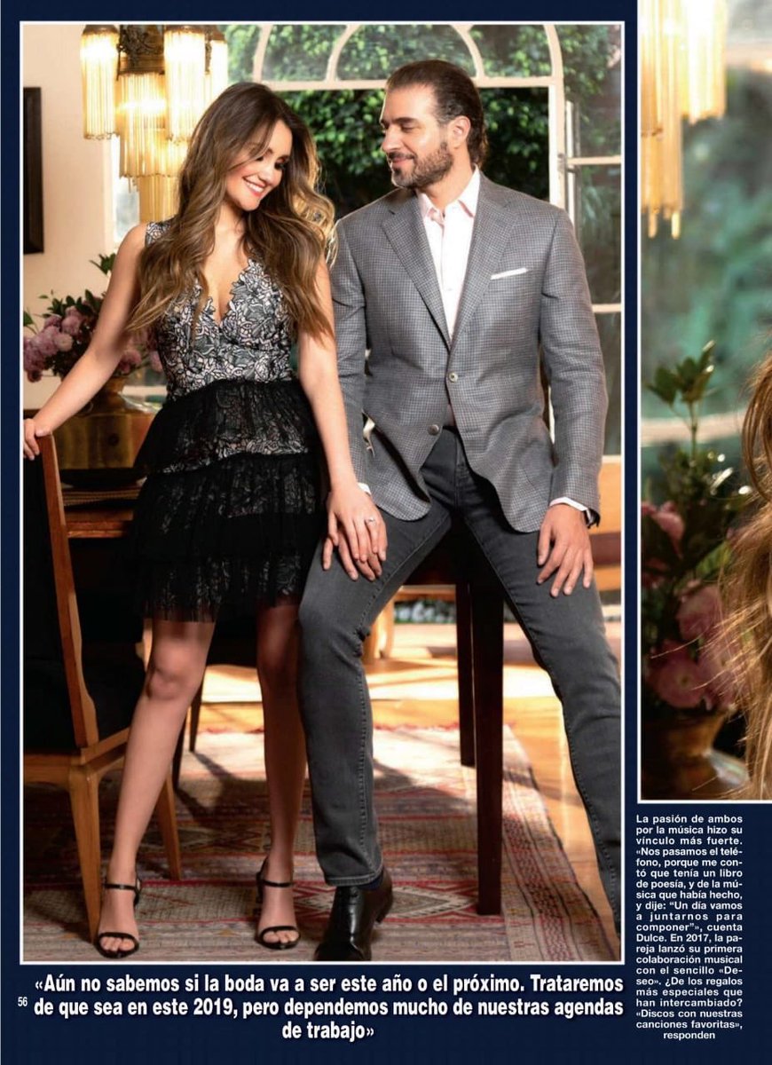 archiveDM85's tweet photo. seeing this, I could not be happier for both of you. You deserve all the happiness in the world, and I being here to prestige this is wonderful, I am proud of you @DulceMaria @PacoAlvarezV https://t.co/tUGdp4MNgU