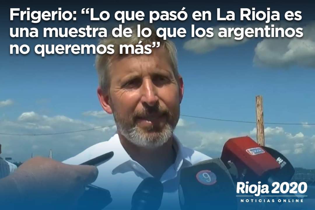 R2020Noticias's tweet photo. POLÍTICA | Rogelio Frigerio: "Lo que pasó en La Rioja es una muestra de lo que los argentinos no queremos más"

Mira la nota  👉🏼 https://t.co/zFpKRJfeSi https://t.co/VKdTxujuOa