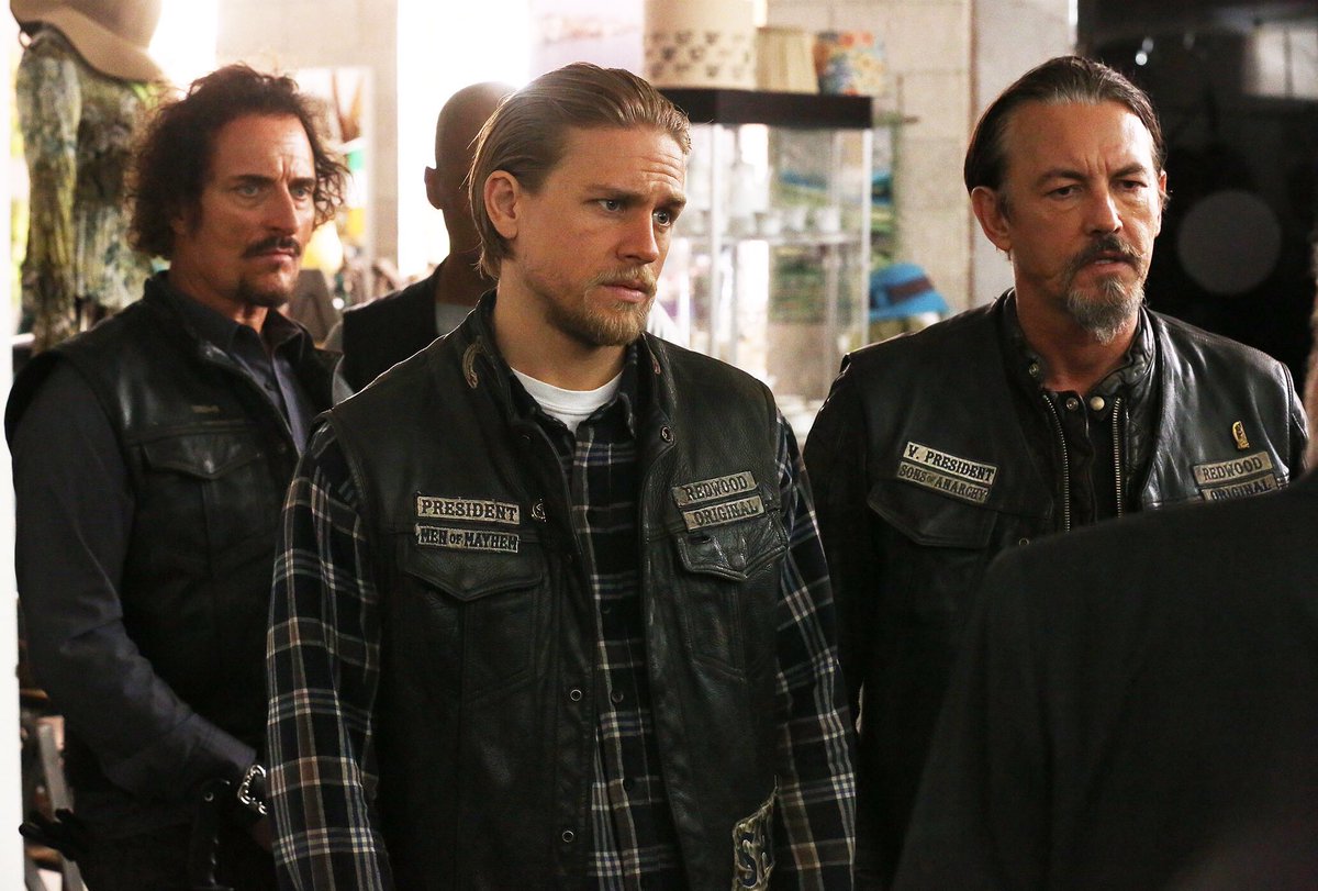 FilmnBreak's tweet image. Sons of Anarchy

Rotten tomatoes 90%
IMDb 8,6/10
Filmaffinity 7,8/10

“A true outlaw finds the balance between the passion in his heart and the reason in his mind. The outcome is the balance of might and right!
#sonsofanarchy #soa #netflix #amc