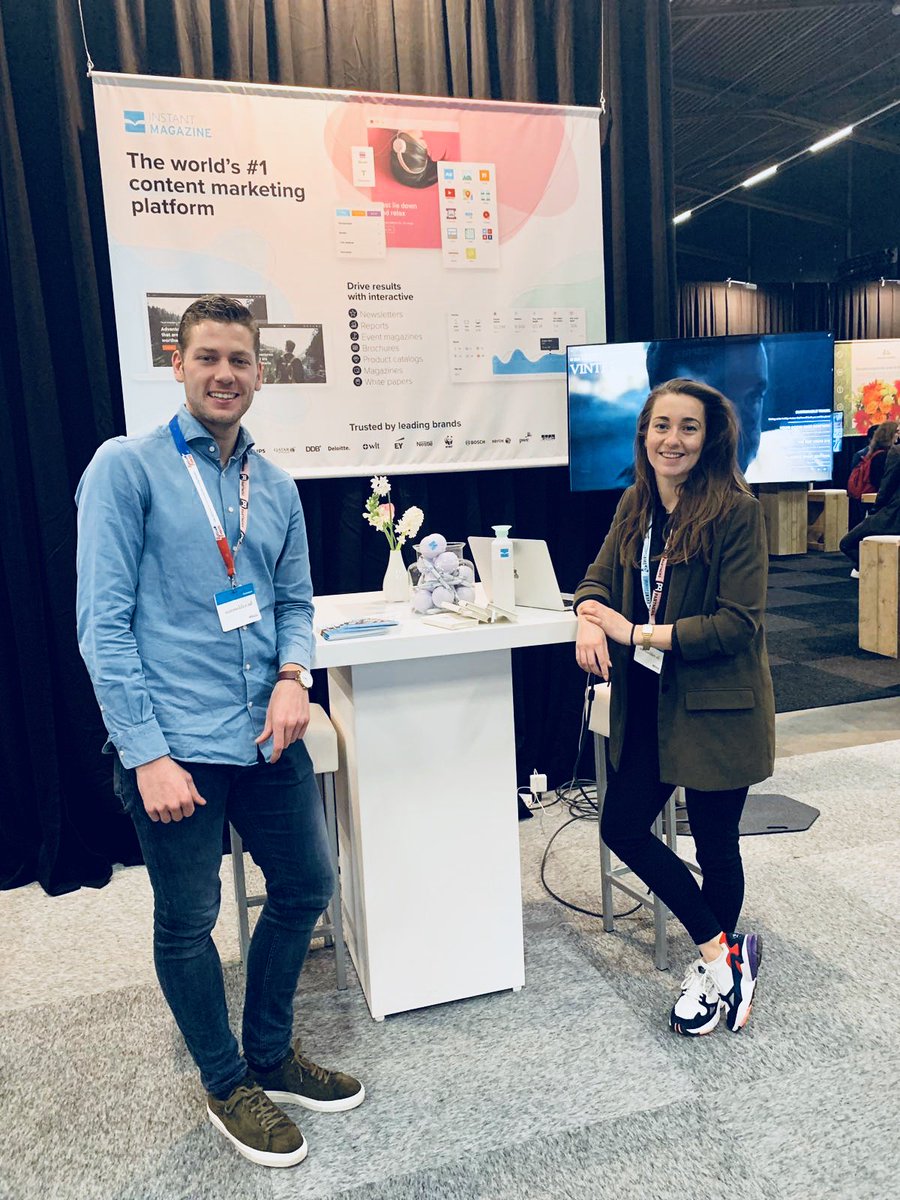 GetFoleon's tweet photo. Come and visit us at stand 3.03.12 at the @EventSummitNL today! 🎉 #eventsummit #ahoyrotterdam #eventsummit2019 #contentmarketing #instantmagazine https://t.co/bDIupCfWeG