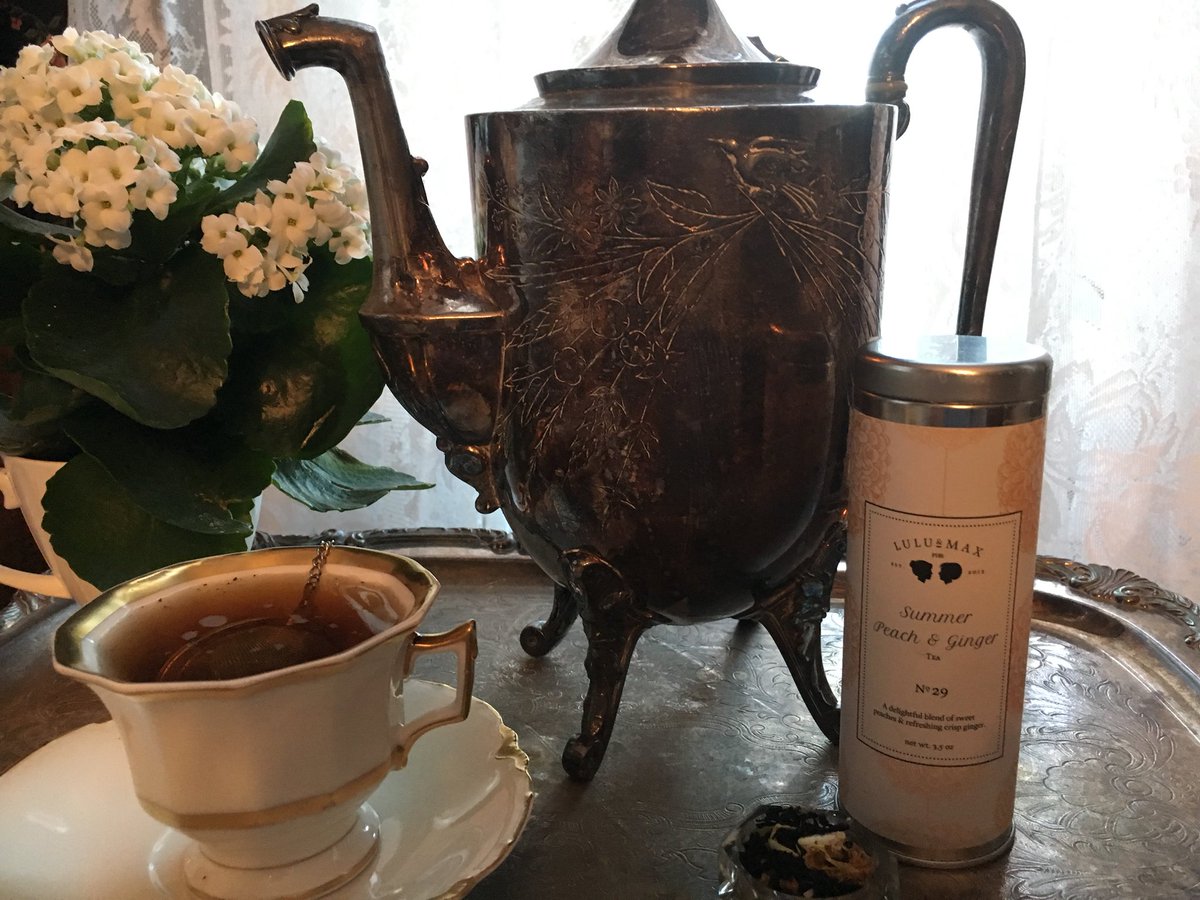 CornerSmiths's tweet photo. I couldn’t help myself...
I am closing out National Hot Tea Month by steeping a cup of Summer Peach &amp; Ginger (sweet and crisp).
Hope to see you tonight around six at CornerSmiths. #teatime #craftedincanal https://t.co/7PxaUQ4UVc