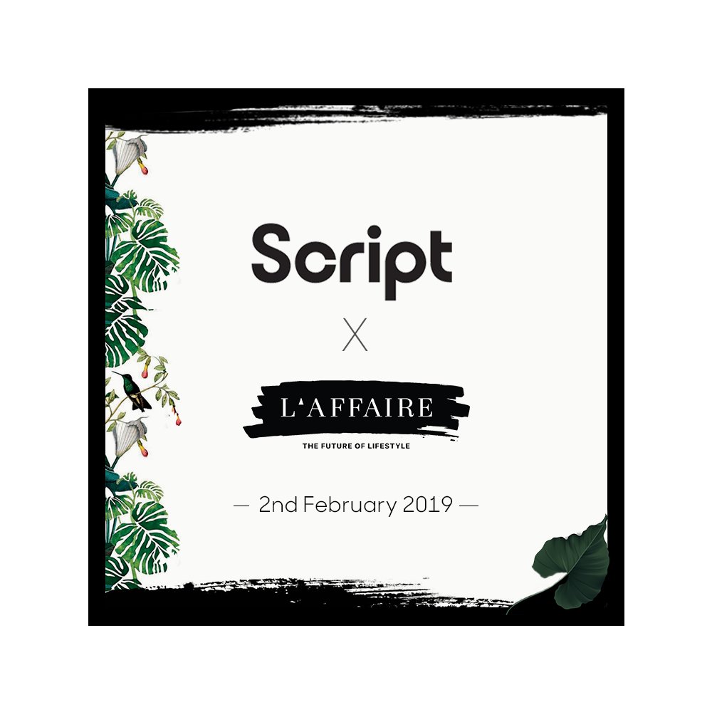 scriptonlineind's tweet image. Discover new experiences with Script at L'Affaire  - a day of architecture, interior design and lifestyle. This year's edition will feature Vikram Phadnis, Shibani Dandekar, Sarah Todd, Saransh Goila, Joseph Radhik, Kiran Manral and many more. Stay tuned!