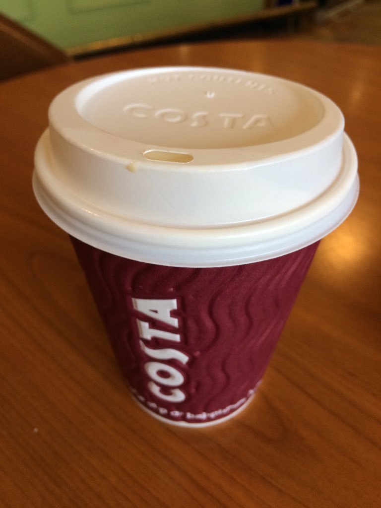 rjbrer's tweet photo. Because of #snow I need warming up with #coffee #costa @GlyndwrUni #cafe45 https://t.co/Kp6GBKQPYO