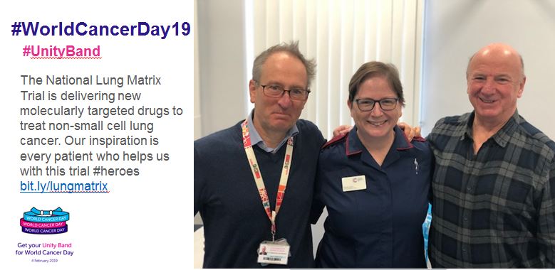CRCTU's tweet photo. #WorldCancerDay2019 https://t.co/if9k68C3yq Patients and their families are at the heart of our clinical research. We want to say a massive thank you from all of the team @unibirm_MDS
@CRUKBirmingham  #lungmatrix https://t.co/puQ4kzHTUl