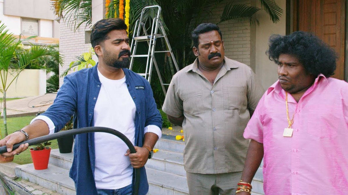 OnlyKollywood's tweet image. Here is #VanthaRajavathaanVaruven sneak peek ft. #STR, Robo Shankar and Yogibabu. Film gears for a wide release tomorrow. 
youtube.com/watch?v=ycKTt4…

#VRVFromTomorrow #SundarCBonanza @LycaProductions