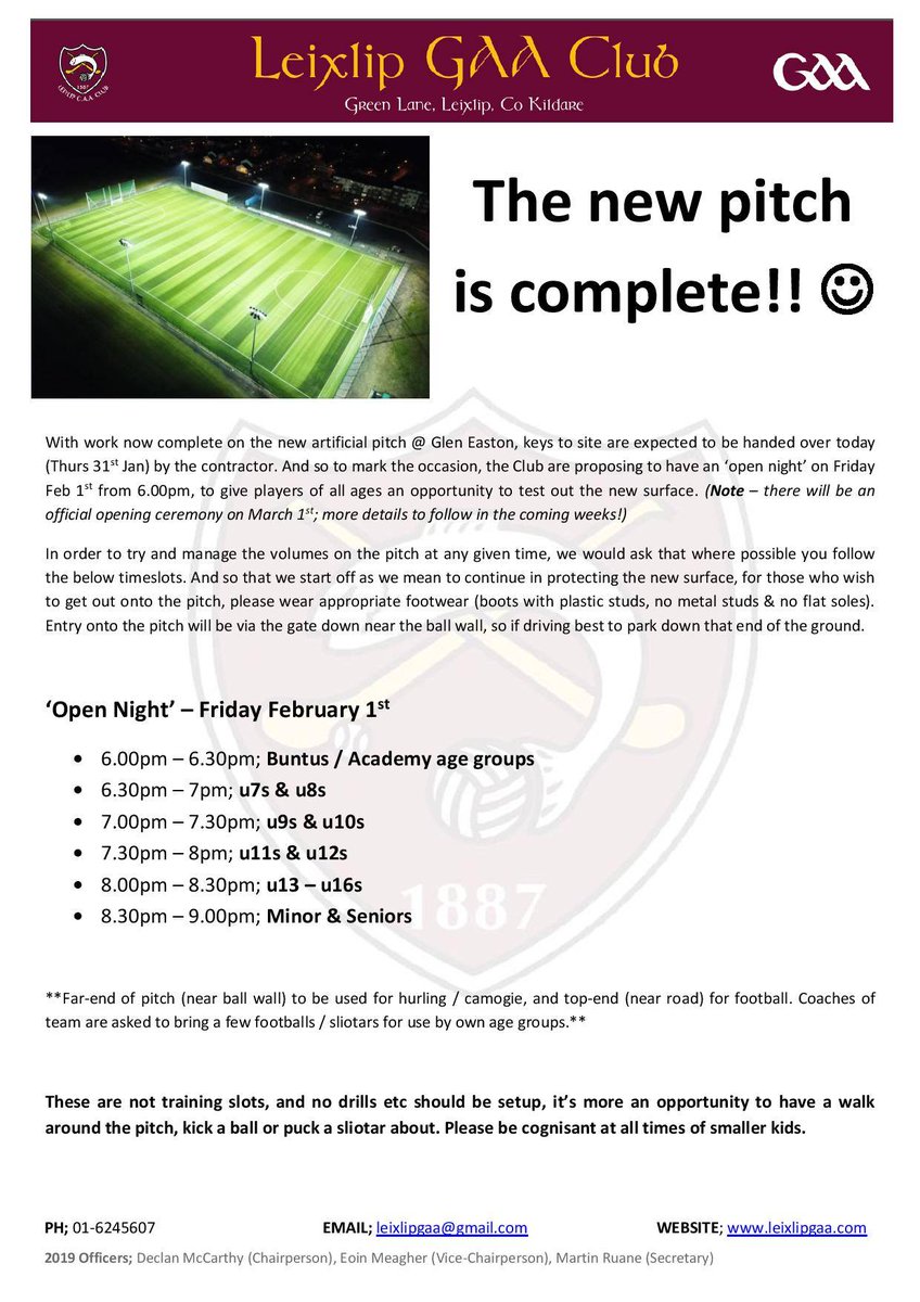 TonyPattersonSg's tweet photo. Another project complete &amp; looking good! 
We wish Leixlip GAA Club every success with their new facility
@LeixlipGAA https://t.co/ywCSNmMpHj