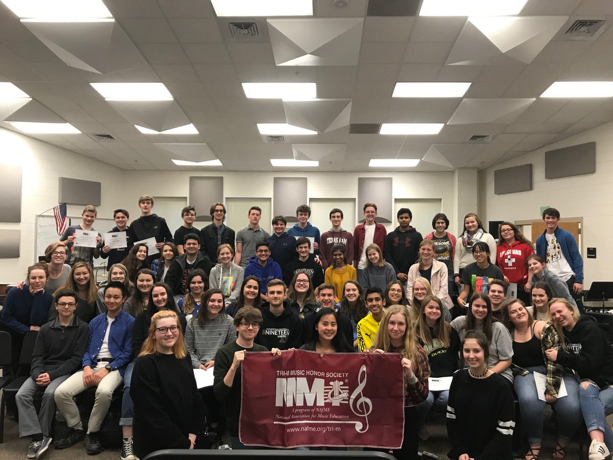 CuthbertsonHSNC's tweet photo. The Tri-M Music Honor Society held its Induction. Congratulations to all the new members!  Tri-M focuses on creating future leaders in music education and music advocacy.
@UCPS_MonroeNC @AGHoulihan https://t.co/EOmzHfnzSR