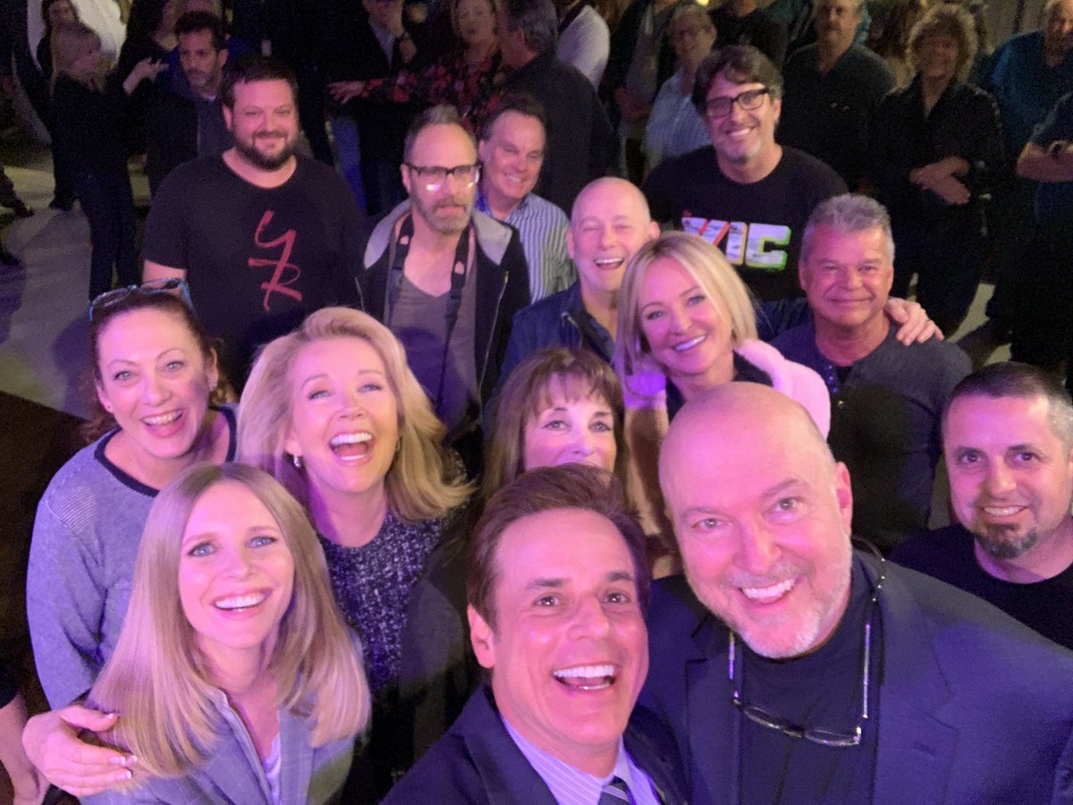 CJLeBlanc's tweet photo. Our “Lord of Lumens” @YRInsider  lighting designer RAY THOMPSON retired yesterday after 40 years. We will miss him dearly! We wish him and his beautiful wife @TrueDaleRaoul all the best! LOVE YA RAY!! #TeamYR #YR @cbsdaytime @LauraleeB4real @HowardWise1 @raythompsonluge @YRMattK https://t.co/QySiQ68jZD