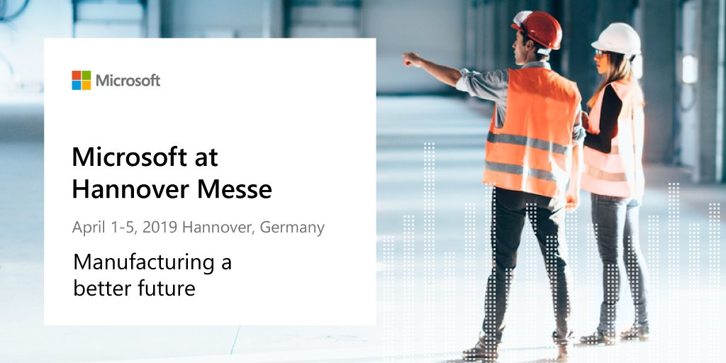 NuvolloCorp's tweet image. #RT MSCloud "Visit our booth at Hannover Messe in Hall 7, Stand C40, to see how automated and cognitive manufacturing processes can help you save time, drive innovation, and boost profitability. Learn more: msft.social/O8ItHn #HM19  #intelligentman… https://t.co/KehTDwcdkt"