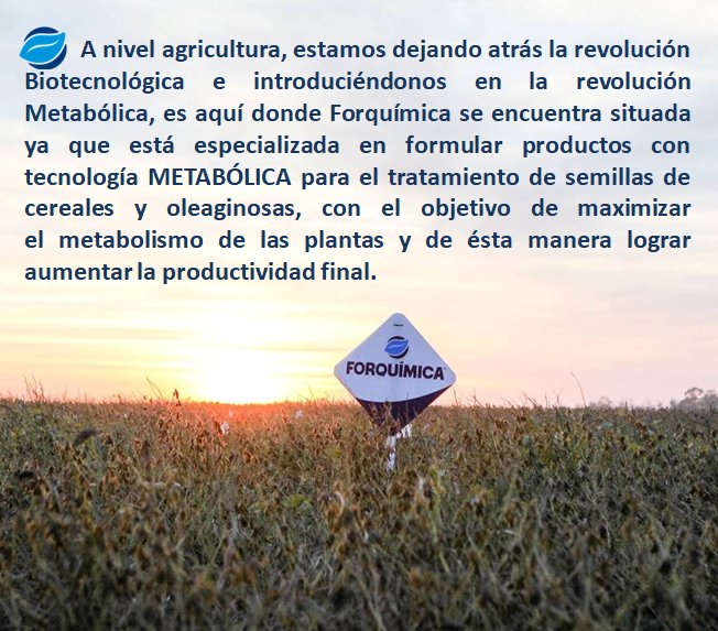 # Forquimica  # tecnologíametabólica