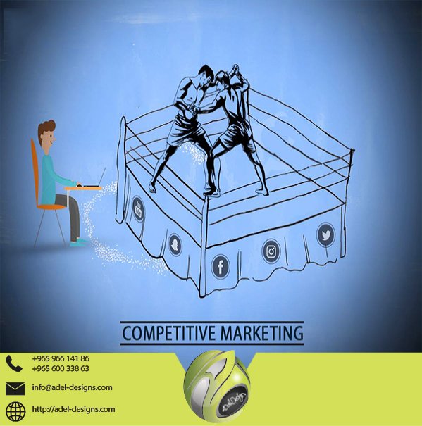 المنافسين في السوق مفيش اكتر منهم بس ايه اللي يعلّى حد على حد ؟
زي ماكلنا بنشوف ان كتير من الشركات في العالم بيعتمد على نوع التسويق التنافسي  وكل واحد بيحاول يبين نقط قوته على حساب نقط ضعف التاني
مع #Adel_Designs ماتخافش من اي منافس معانا انت اقوى
مع #Adel_Designs #عدلها_معانا