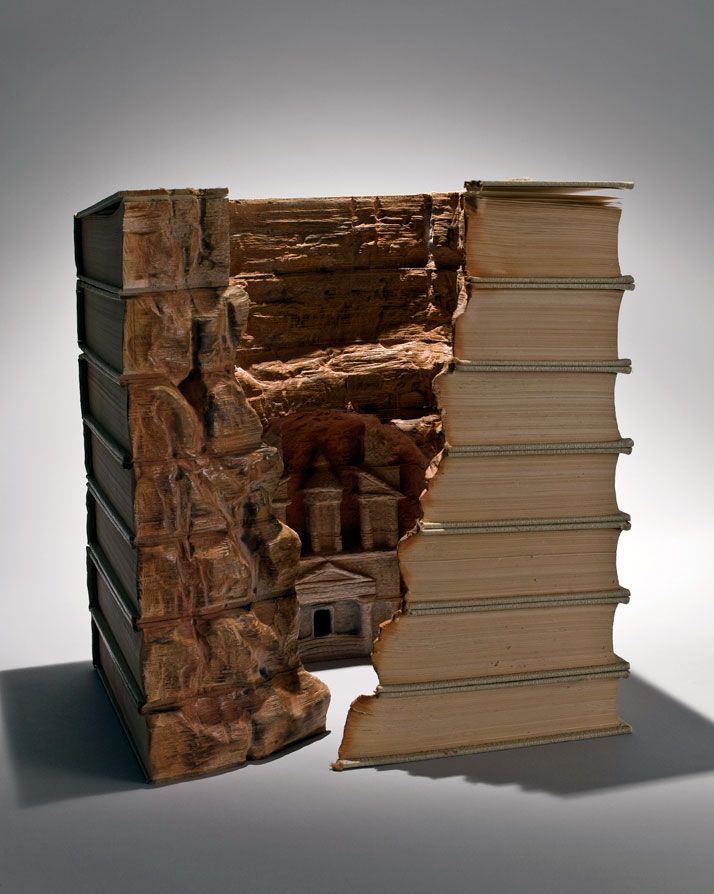 ivanik_oksana's tweet photo. Art works made from books by Guy Laramée https://t.co/nd7Iew1PwM