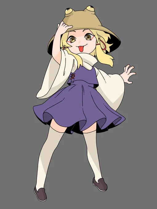 諏訪子さま #深夜の真剣お絵描き60分一本勝負 