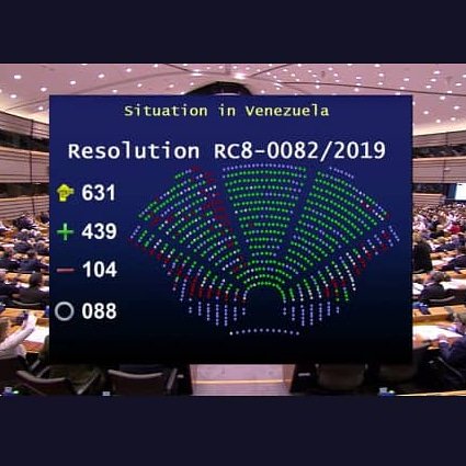 guantaaldia's tweet photo. Hoy el Parlamento Europeo reconoce a @jguaido como legítimo Presidente interino de #Venezuela. 🇻🇪

#Guanta #Anzoategui https://t.co/44rlcaslpo