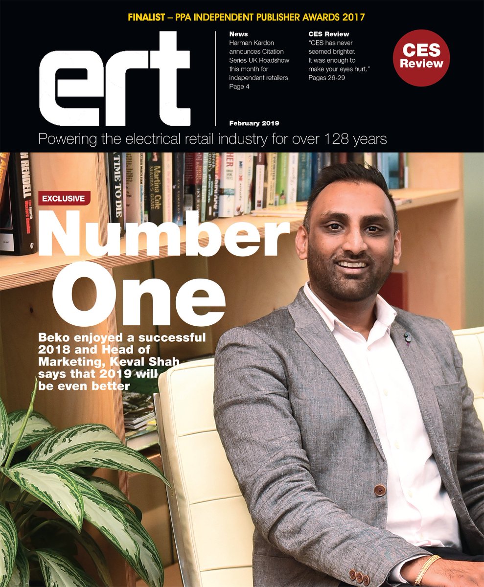 ERTonline's tweet photo. Beko's Keval Shah on the cover of Feb's ERT... Read the full interview here: https://t.co/96IQw1Jkg9 @BekoUK https://t.co/pRMSl7P478