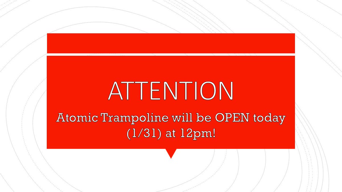 AtomicTrmpoline's tweet image. #Snowday #AtomicTrampoline #VillageAtLeesburg #SchoolsOut @VillatLeesburg