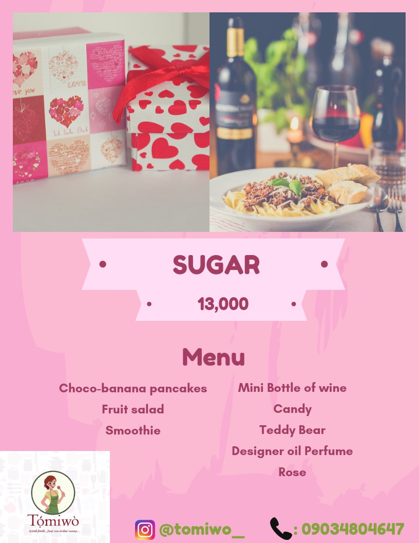 King_Ire's tweet photo. Darling? Honey? Sugar? What do you call bae 😌? At the end of the day it’s the love ❤️ that counts. That’s what valentine is all about... Love❤️ and Giving!!! Why not Surprise bae with a gift 💝... we got you covered. 
Special packages at an affordable cost 🎁🎁. https://t.co/RrMAHu4Rgi